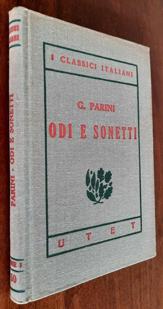 Odi e sonetti - Giuseppe Parini