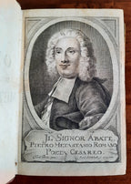 Opere drammatiche e componimenti poetici del signor abate Pietro Metastasio Romano poeta cesareo - Libreria Biellese