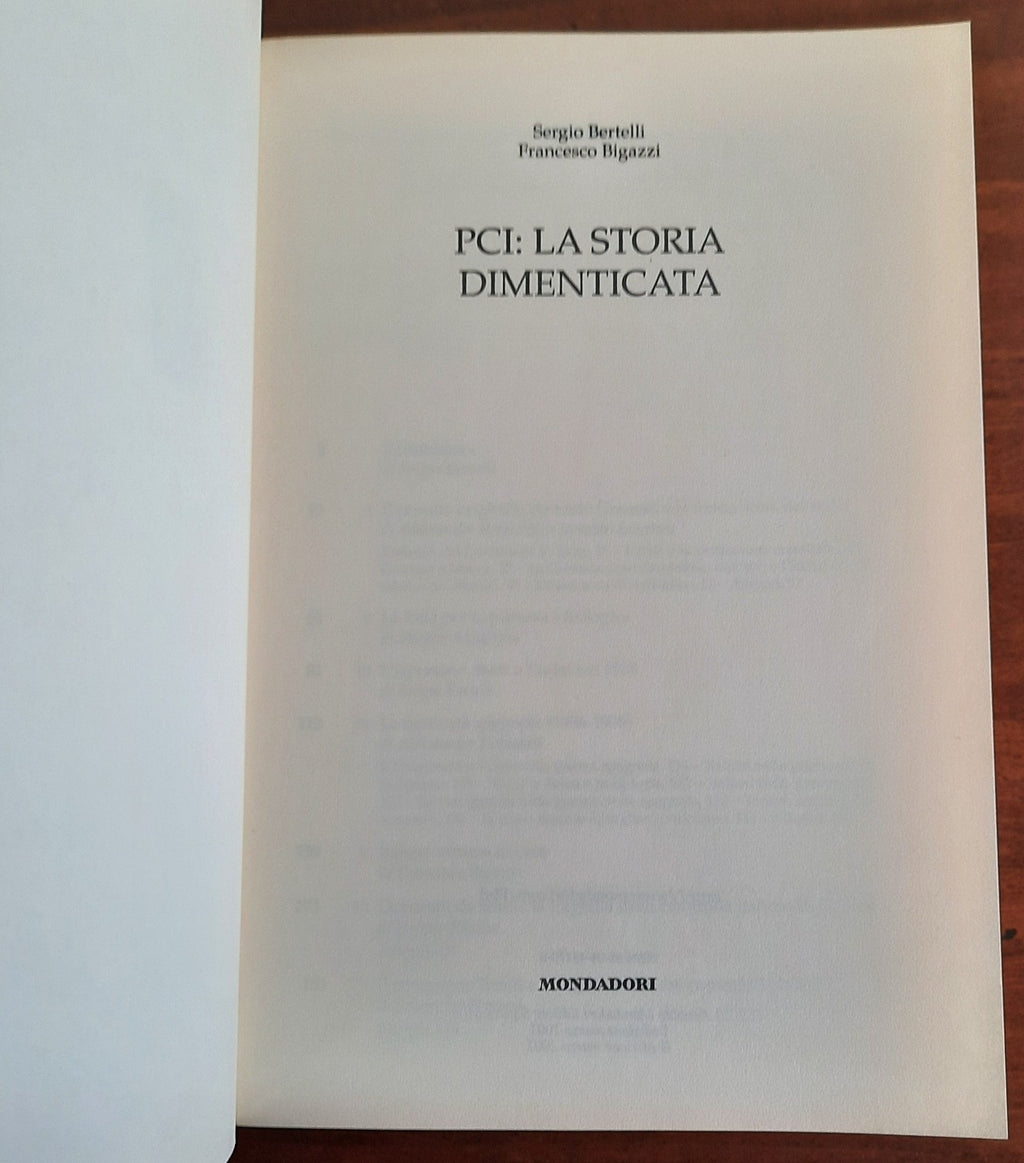 PCI. La storia dimenticata - Libreria Biellese