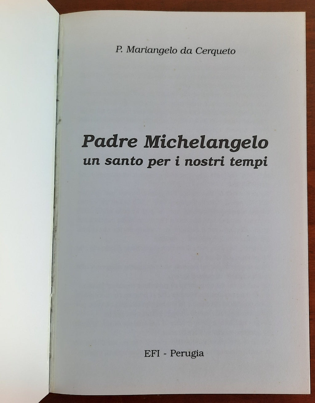 Padre Michelangelo un santo per i nostri tempi - Libreria Biellese