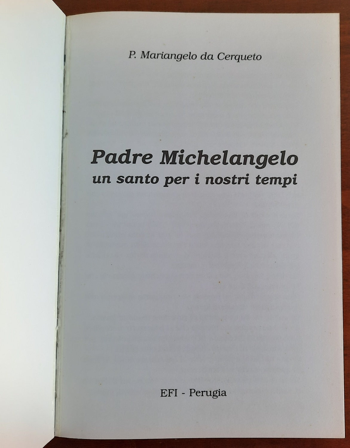 Padre Michelangelo un santo per i nostri tempi - Libreria Biellese