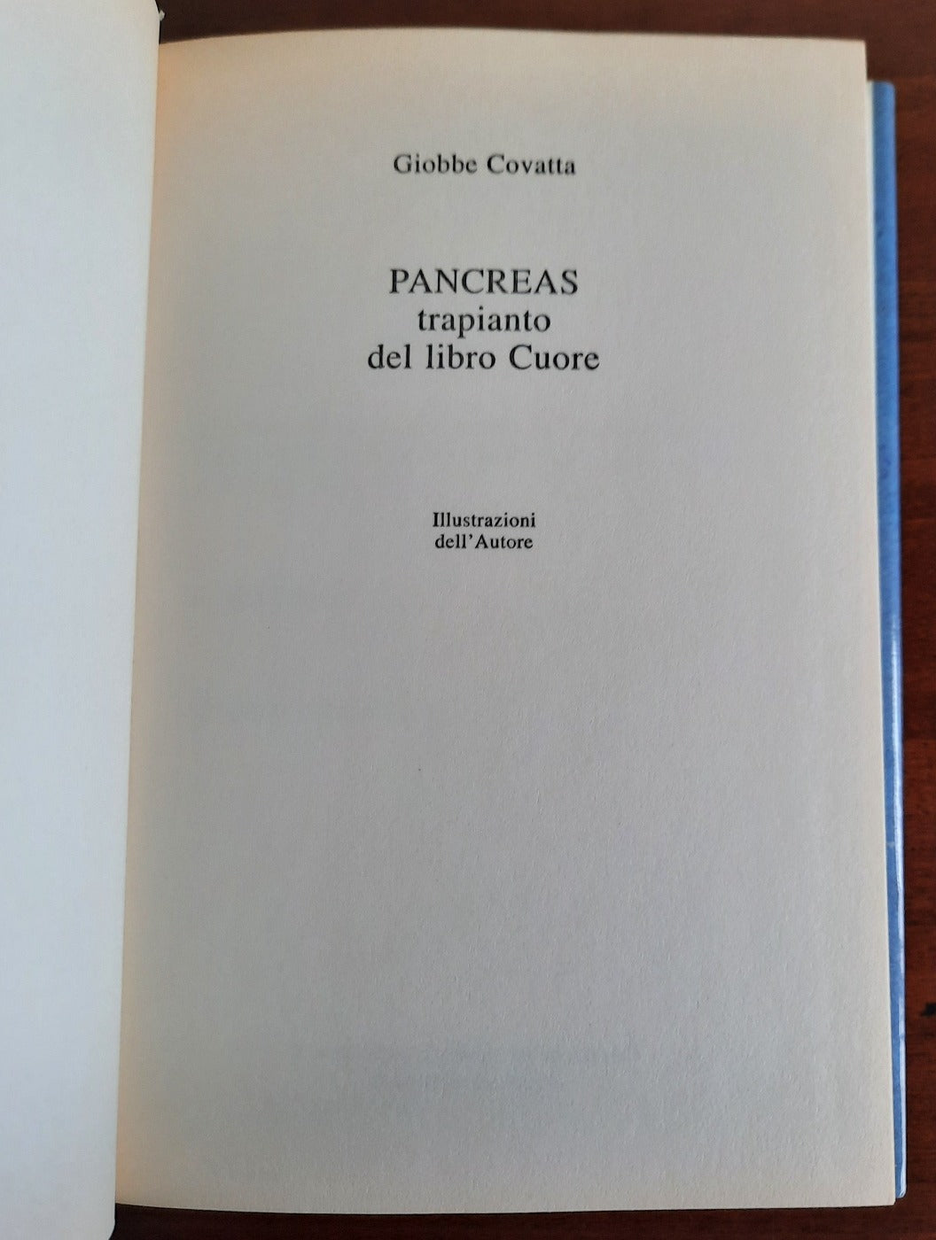 Pancreas trapianto del libro Cuore - Libreria Biellese