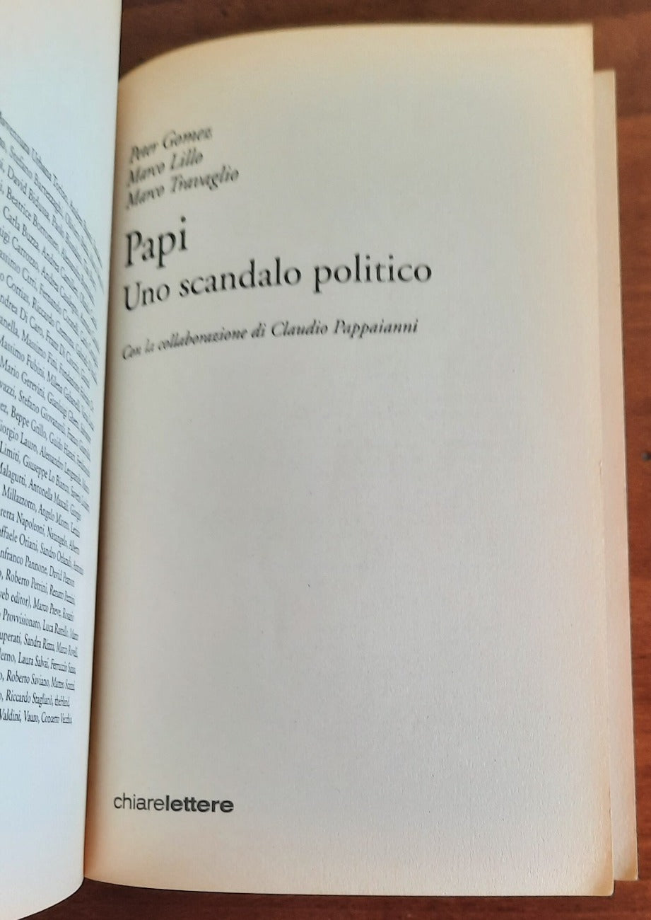 Papi. Uno scandalo politico - Chiarelettere - 2009 - Libreria Biellese