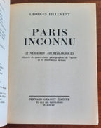 Paris inconnu. Itineraires archeologiques e historiques - Libreria Biellese