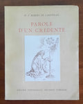 Parole d’un credente - Libreria Biellese