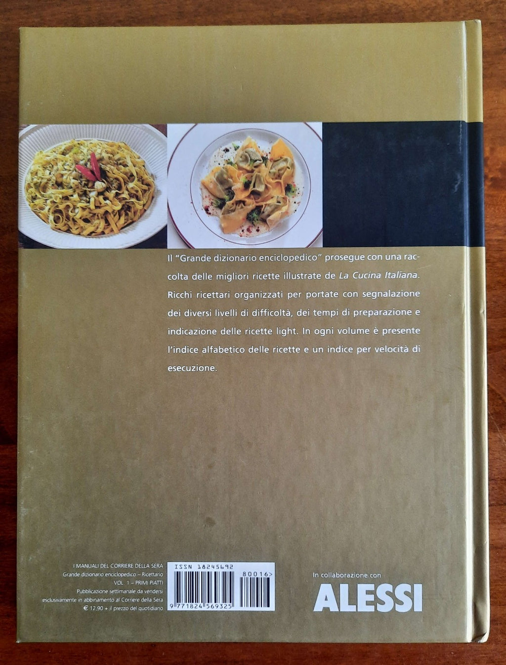 Pasta secca, fresca e ripiena. La cucina italiana - vol. 1 - Libreria Biellese