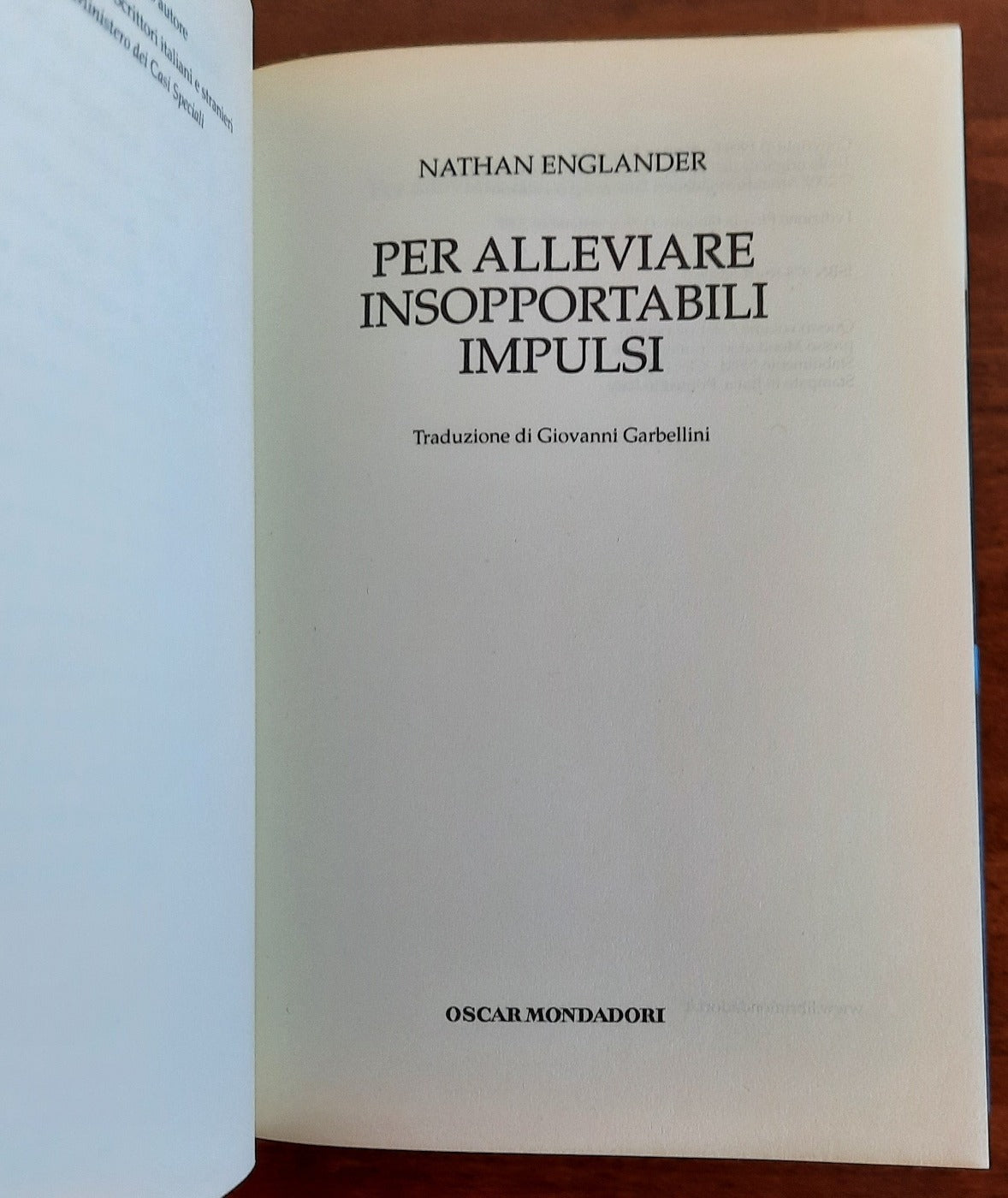 Per alleviare insopportabili impulsi - Libreria Biellese