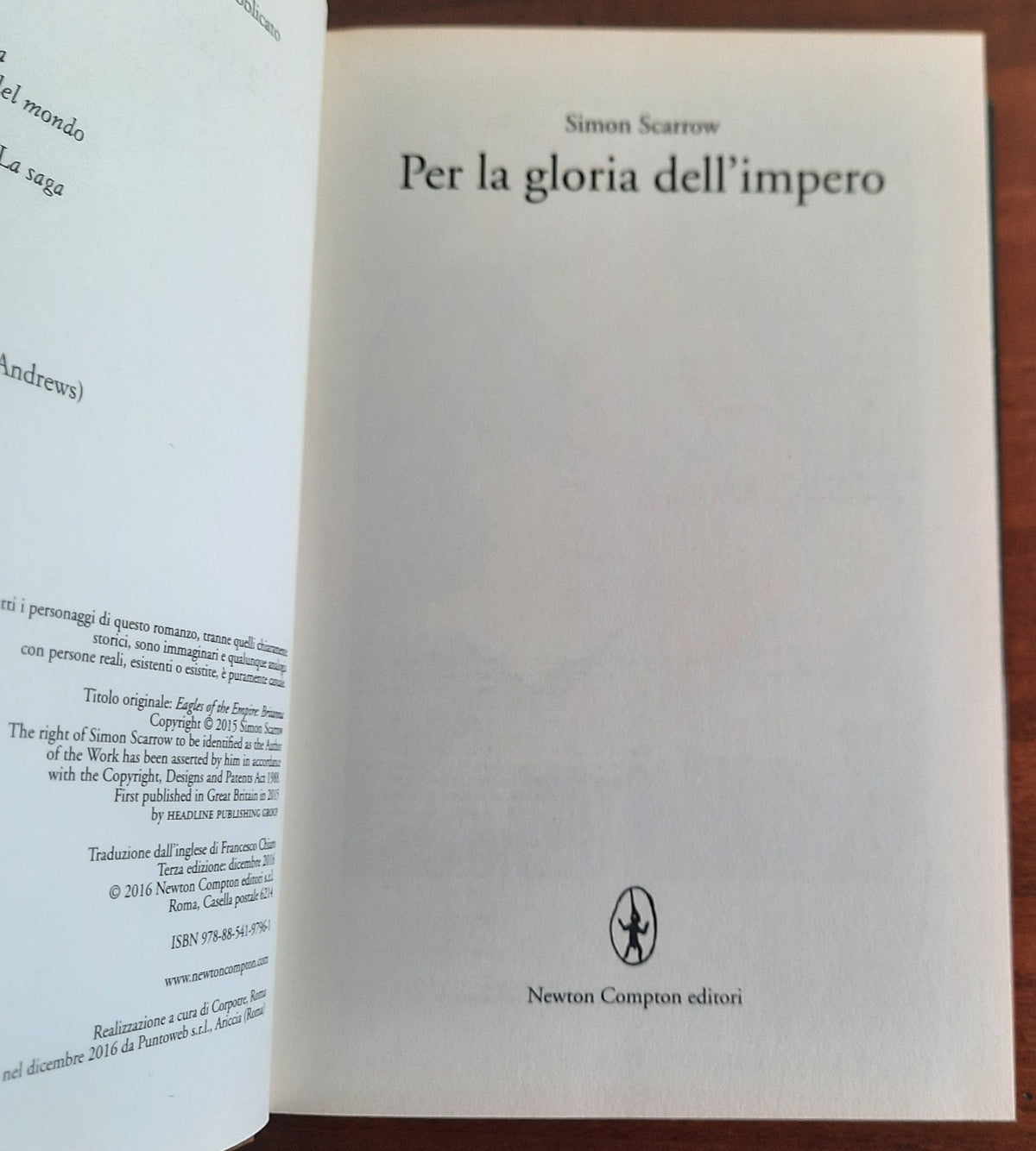 Per la gloria dell’impero - Libreria Biellese