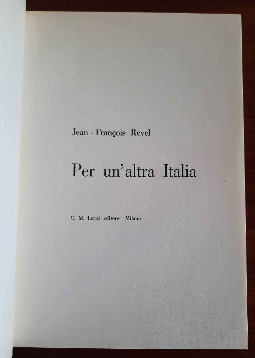Per un’altra Italia - Libreria Biellese