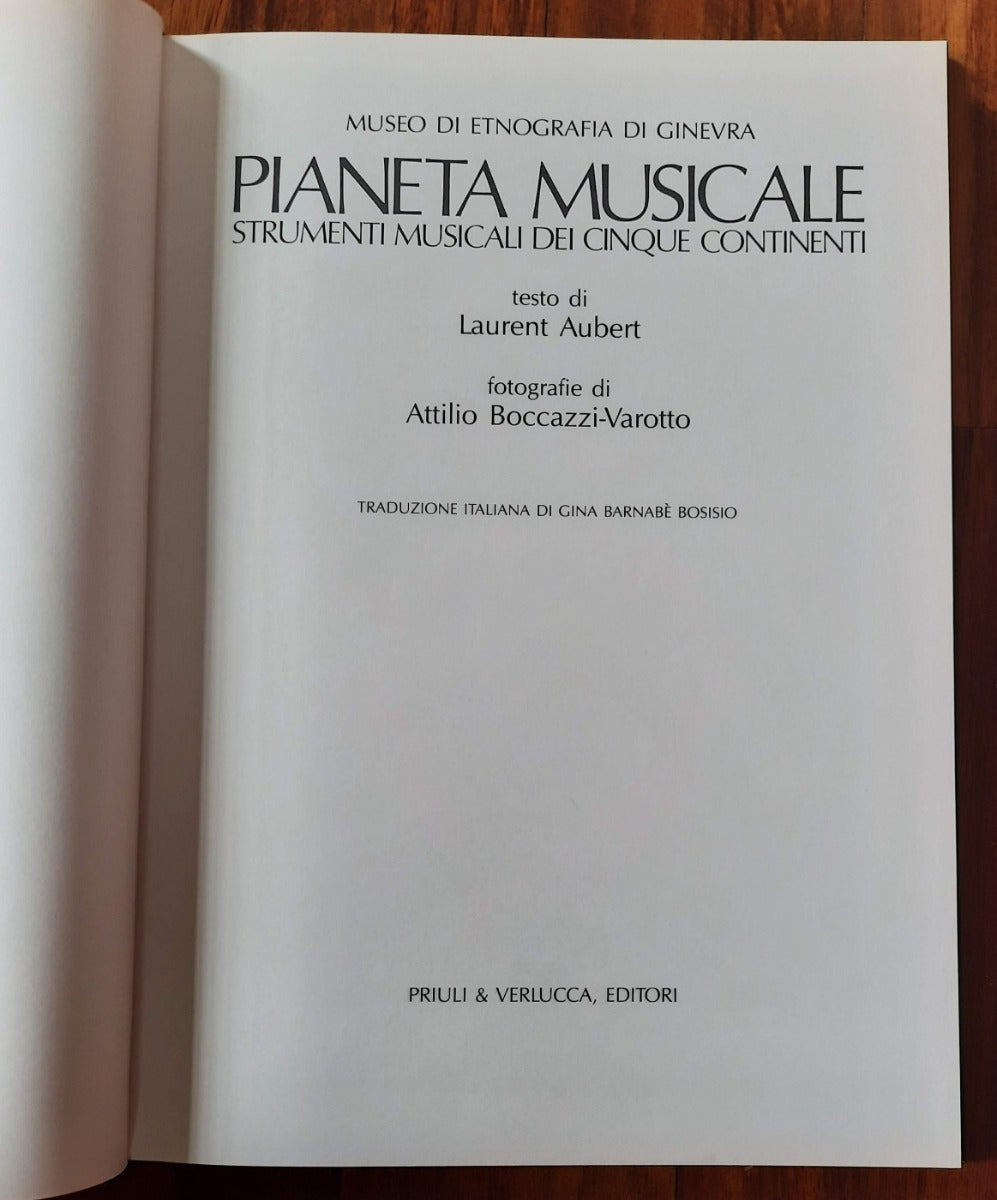 Pianeta musicale. Strumenti musicali dei cinque continenti - Libreria Biellese