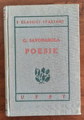 Poesie - Gerolamo Savonarola - Libreria Biellese