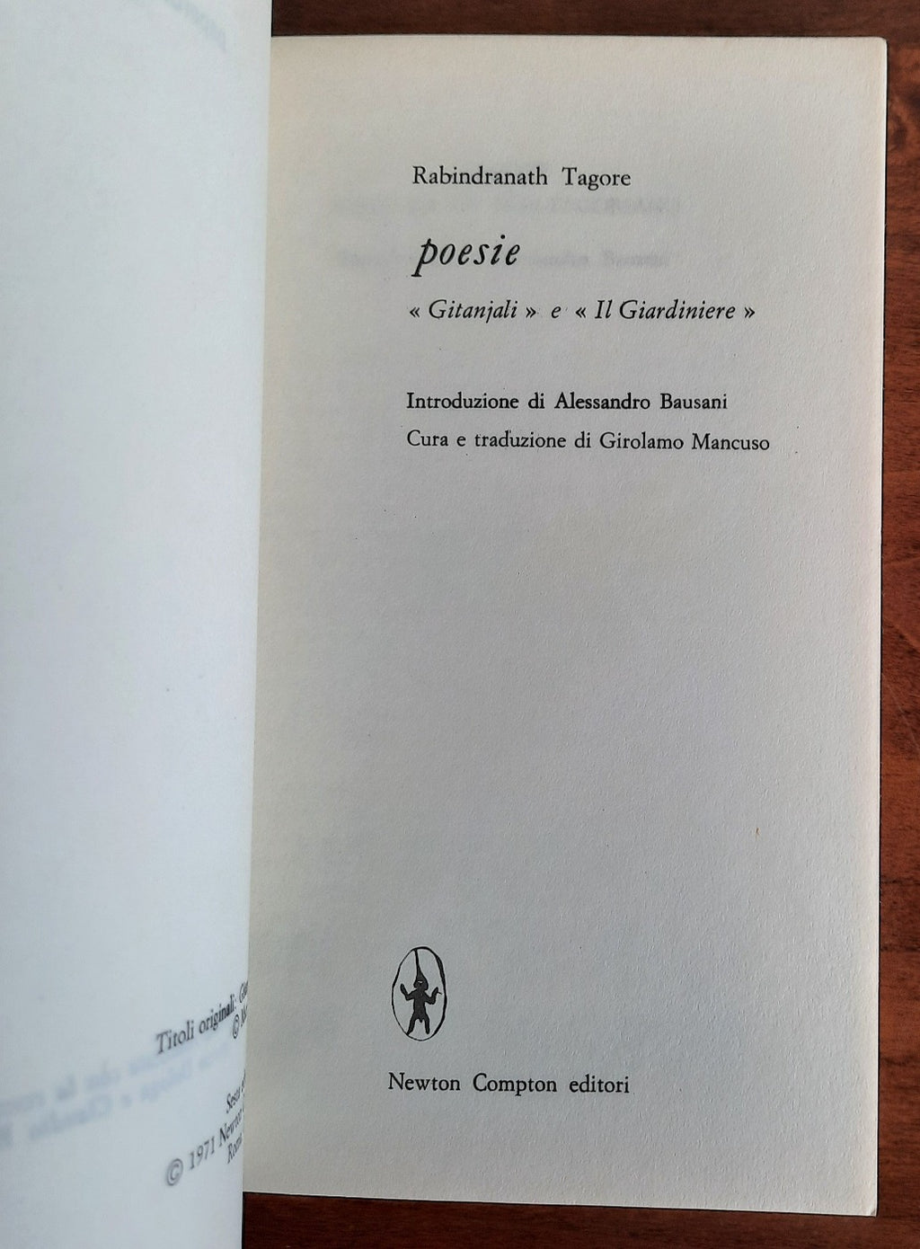 Poesie. Gitanjali e Il giardiniere - Libreria Biellese