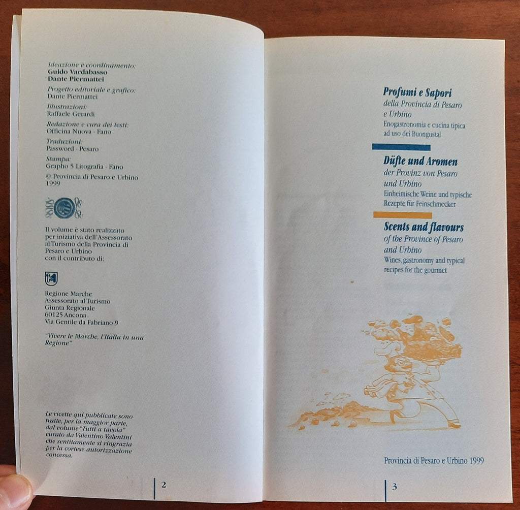 Profumi e sapori della Provincia di Pesaro e Urbino - Libreria Biellese