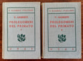 Prolegomeni del primato - in due volumi - Libreria Biellese