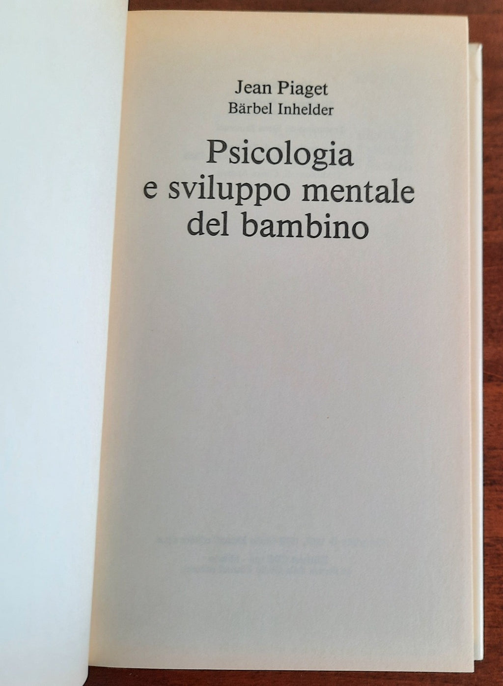 Psicologia e sviluppo mentale del bambino - Libreria Biellese