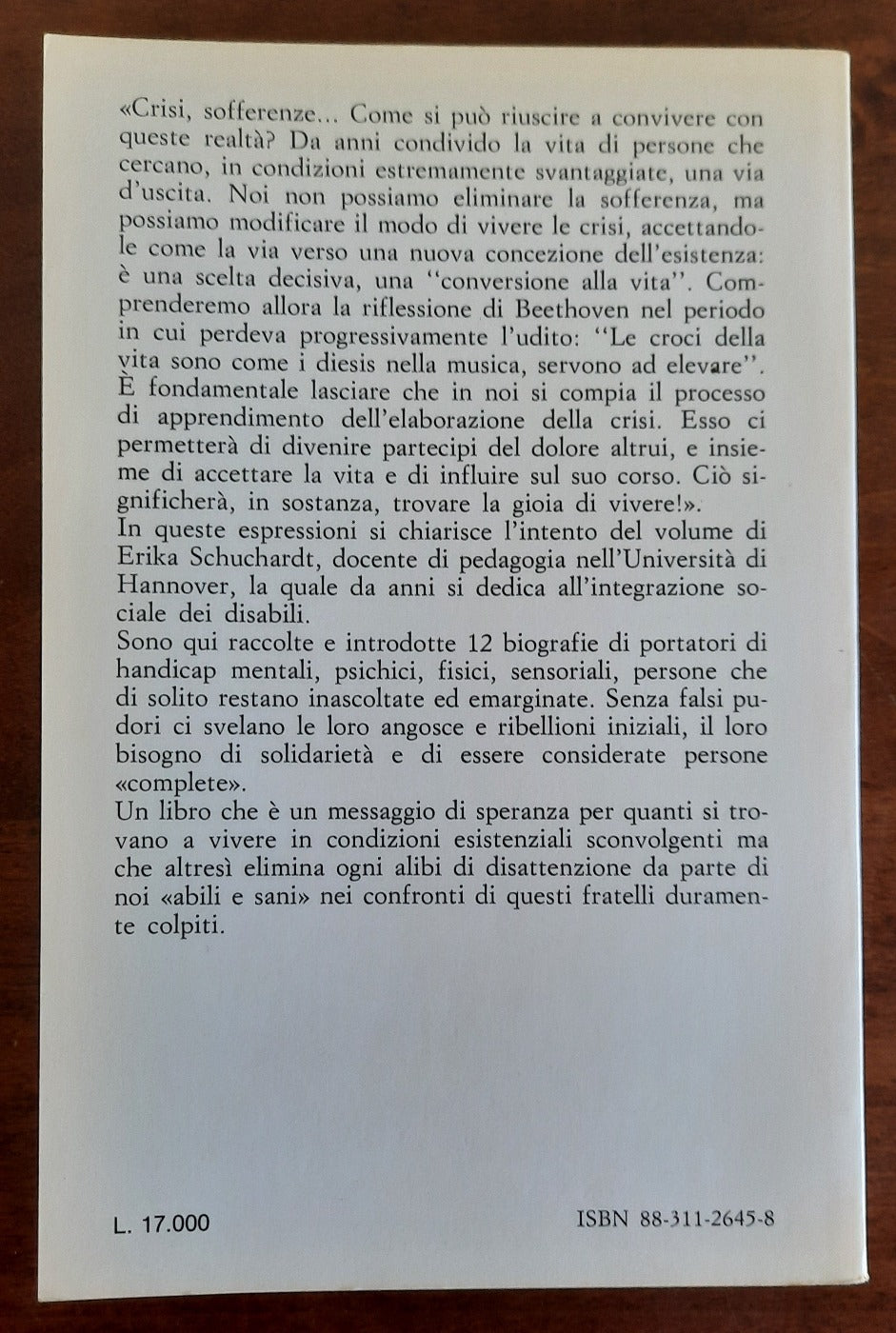 Quando la crisi insegna a vivere. Esperienza positiva del dolore - Libreria Biellese