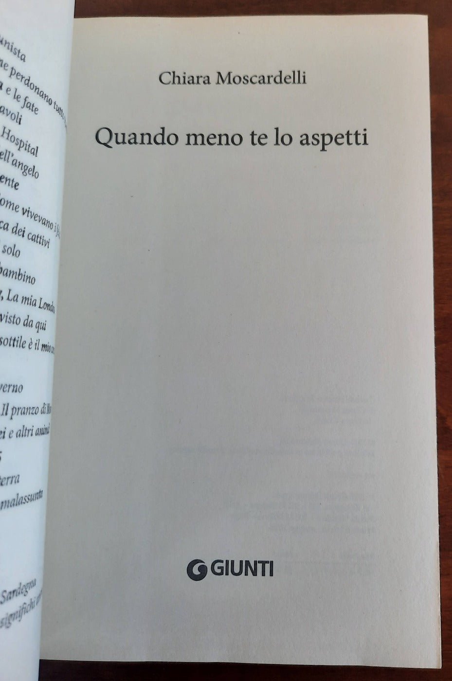 Quando meno te lo aspetti - Libreria Biellese