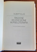 Ragione ed emozione in psicoterapia - di Albert Ellis - Libreria Biellese
