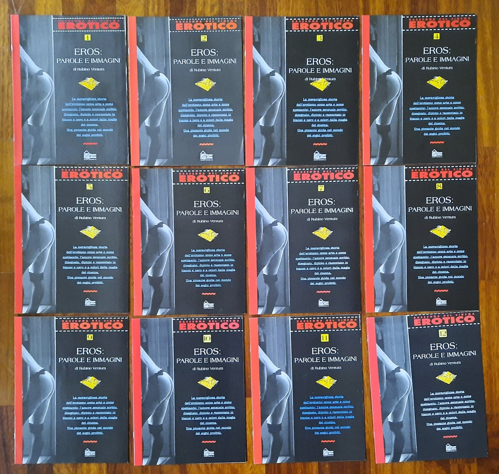 Rassegna del cinema erotico. Eros: parole e immagini - 21 fascicoli - Libreria Biellese