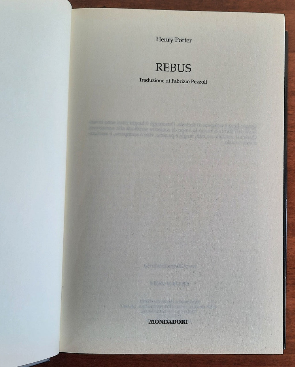 Rebus - Mondadori - Libreria Biellese