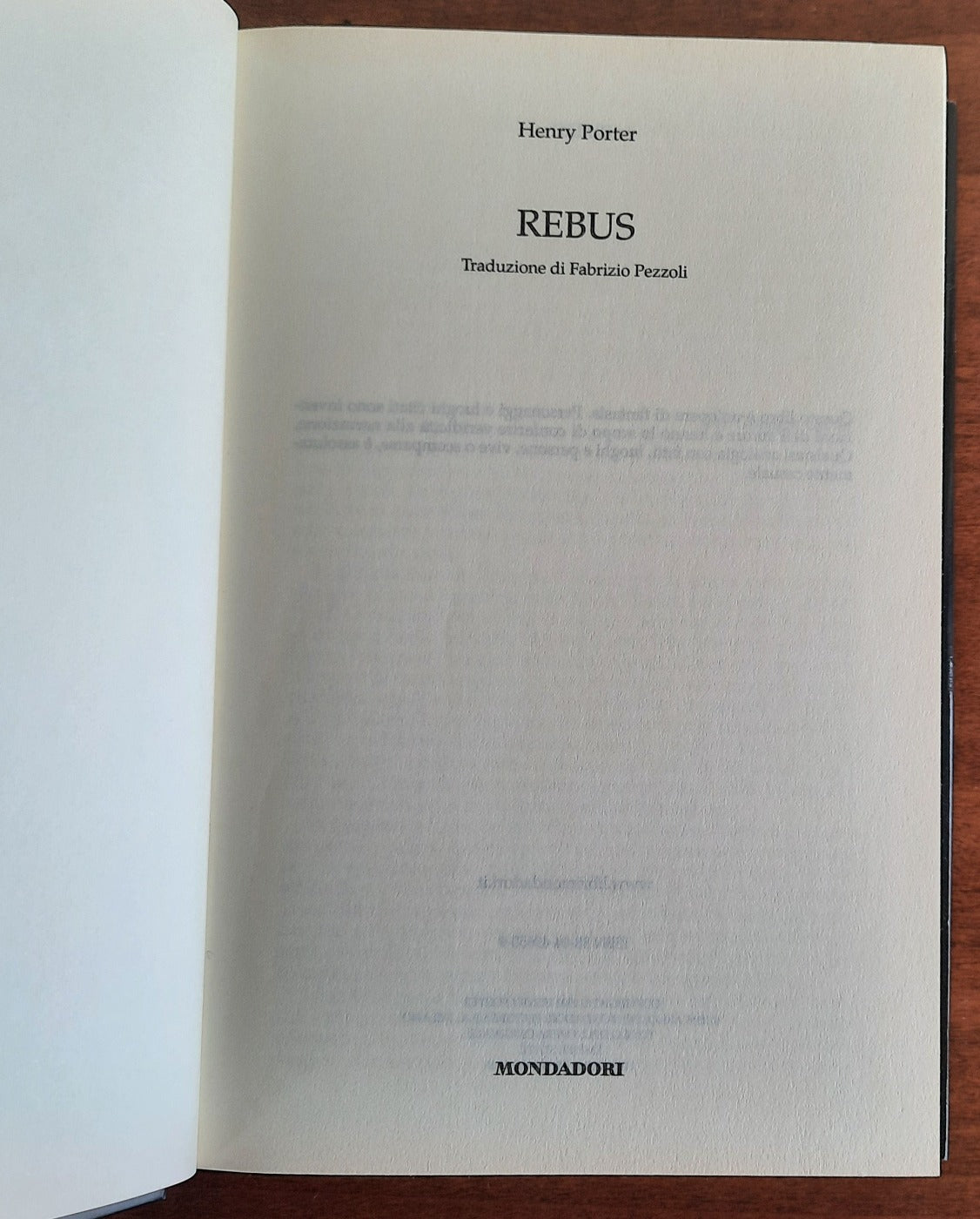 Rebus - Mondadori - Libreria Biellese