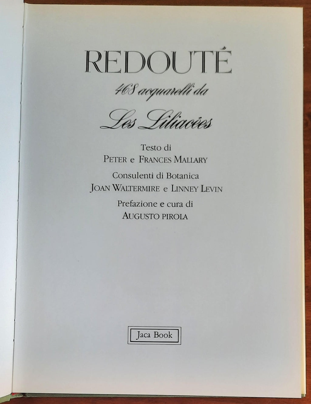 Redouté. 468 acquerelli da "Les Liliacées" - Libreria Biellese