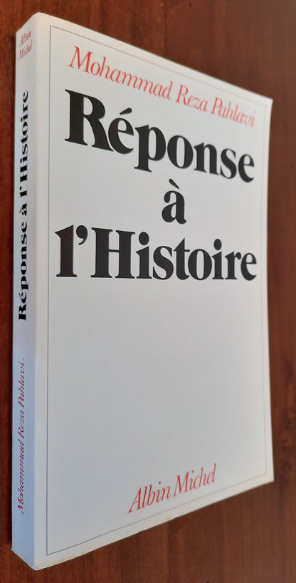 Reponse à l’Histoire