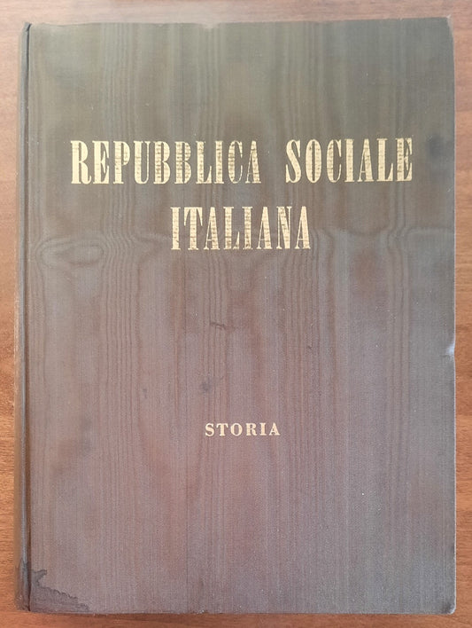 Repubblica Sociale Italiana. Storia