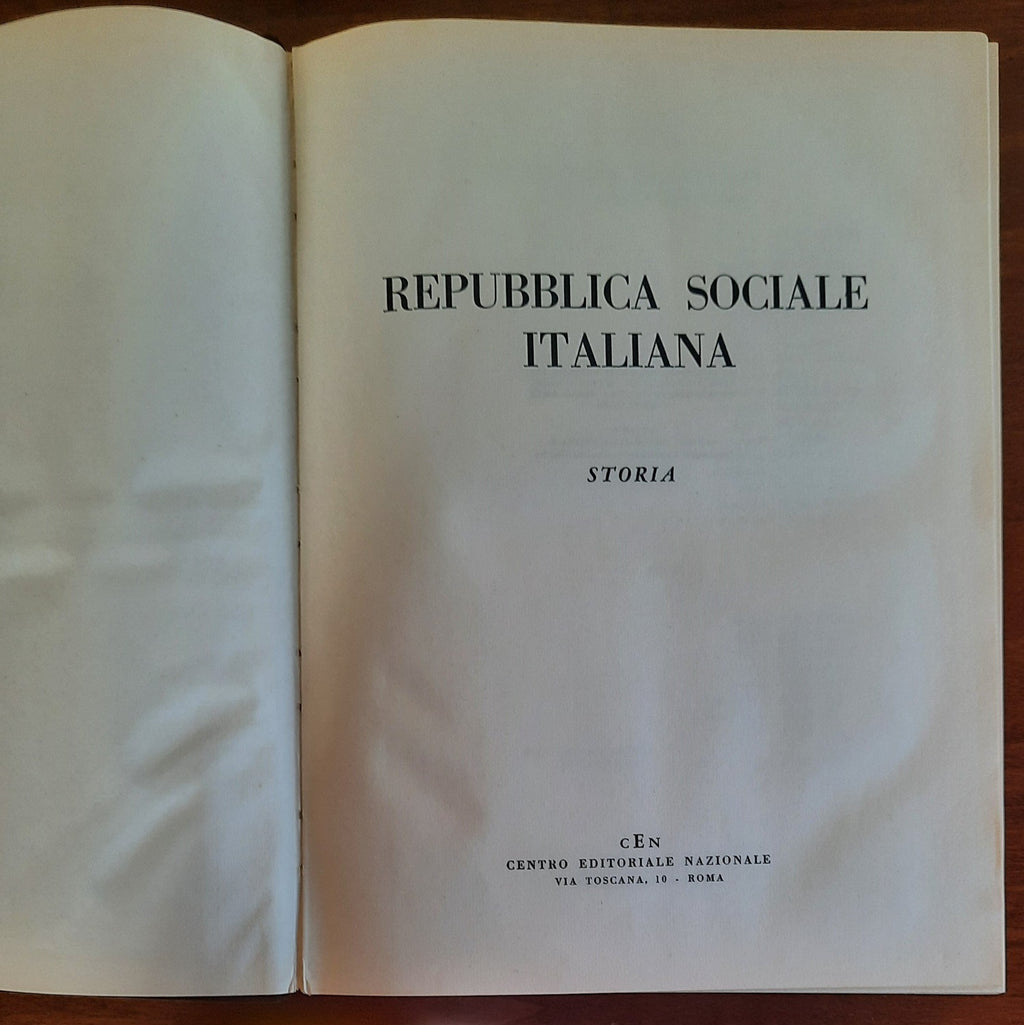 Repubblica Sociale Italiana. Storia - Libreria Biellese