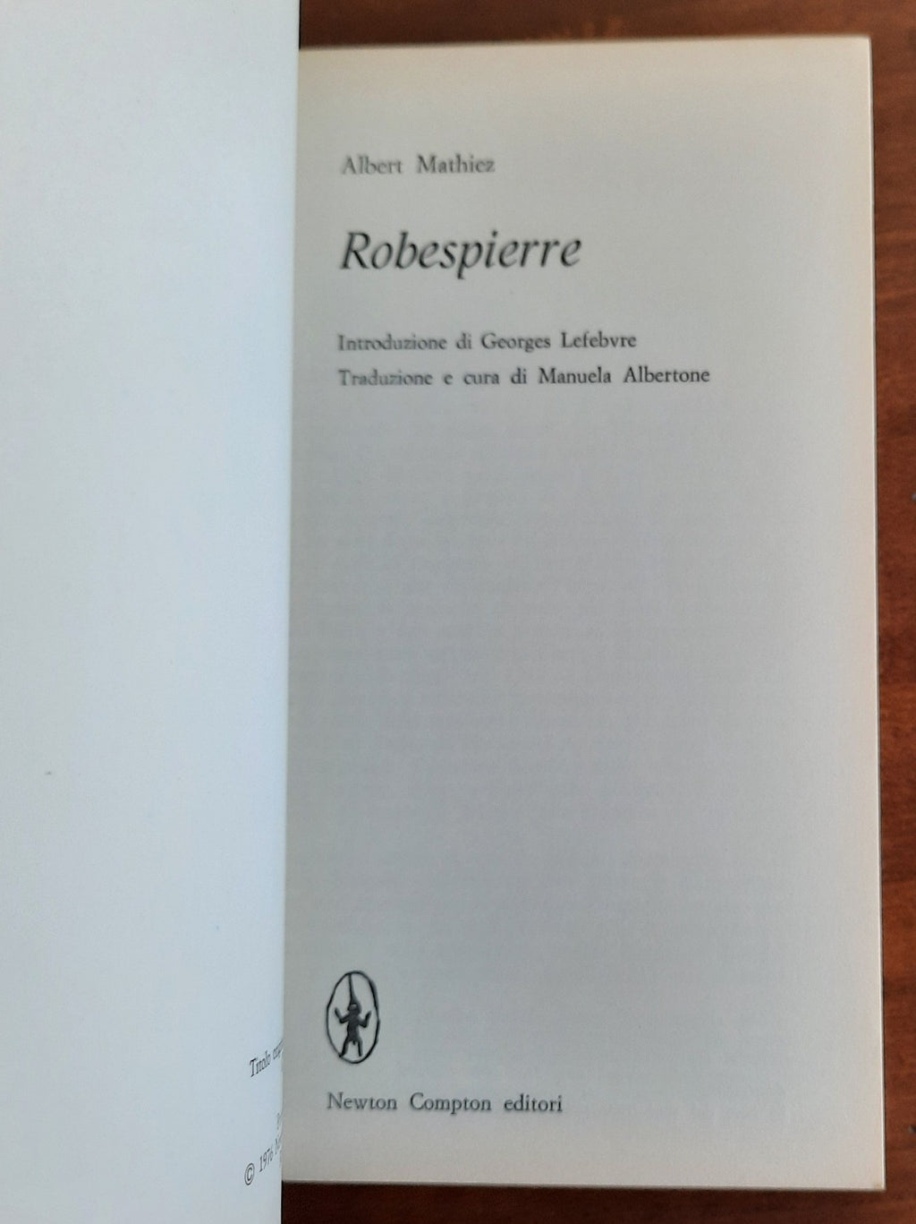Robespierre - Libreria Biellese