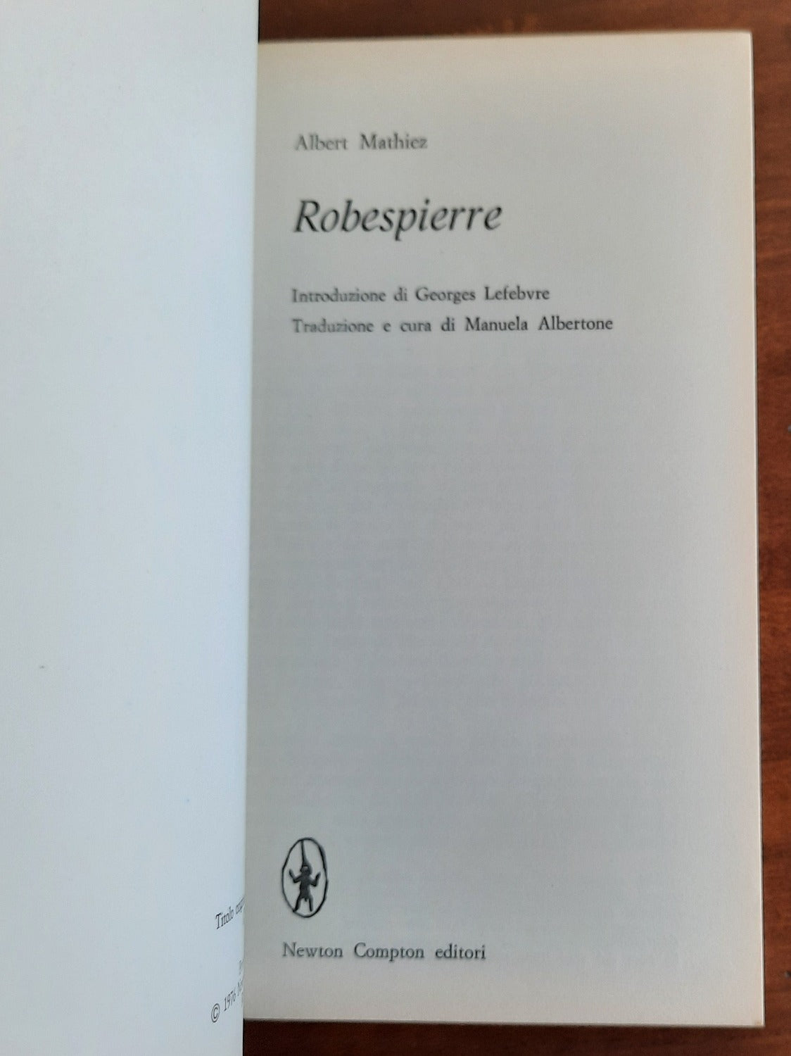 Robespierre - Libreria Biellese