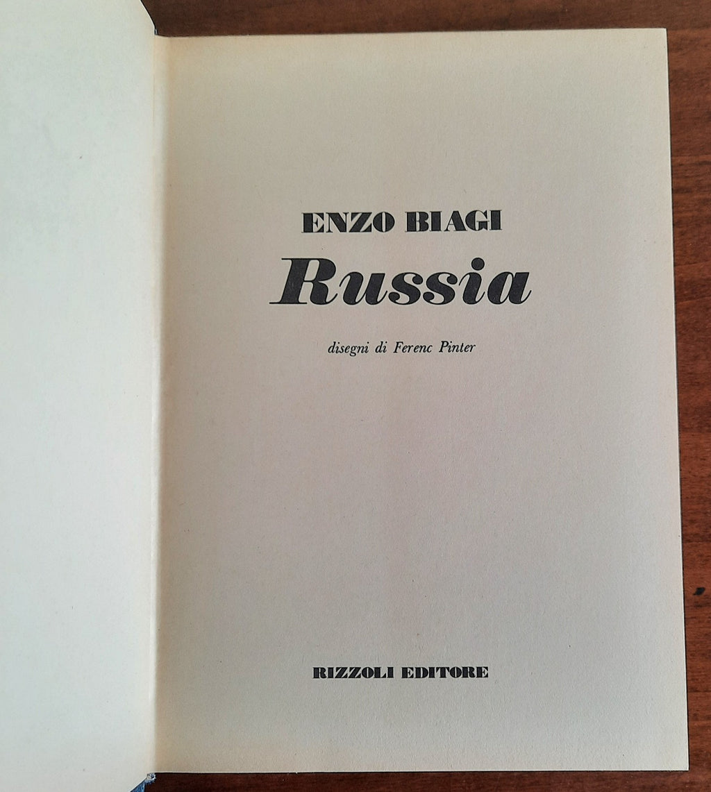 Russia - Enzo Biagi - Libreria Biellese
