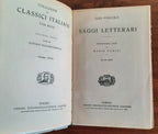 Saggi letterari - Ugo Foscolo - Libreria Biellese