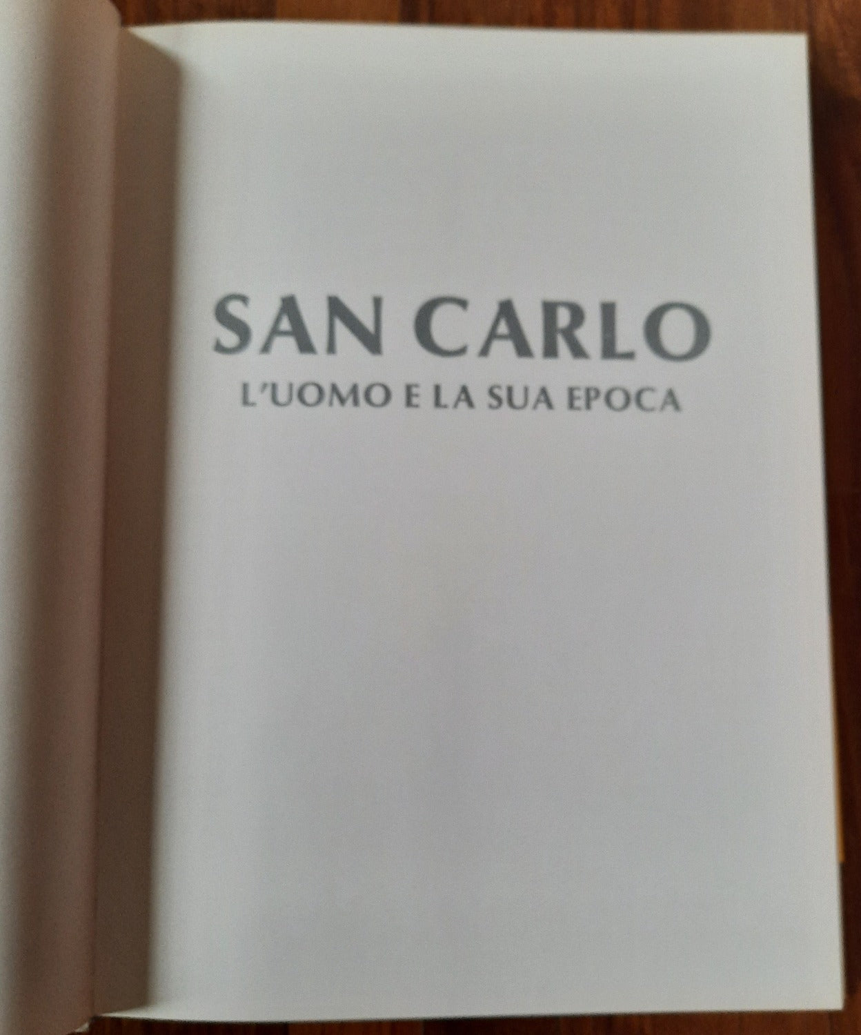 San Carlo. L’uomo e la sua epoca