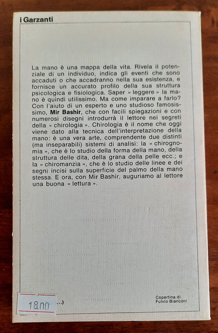 Saper leggere la mano - Garzanti - Libreria Biellese