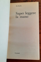 Saper leggere la mano - Garzanti - Libreria Biellese