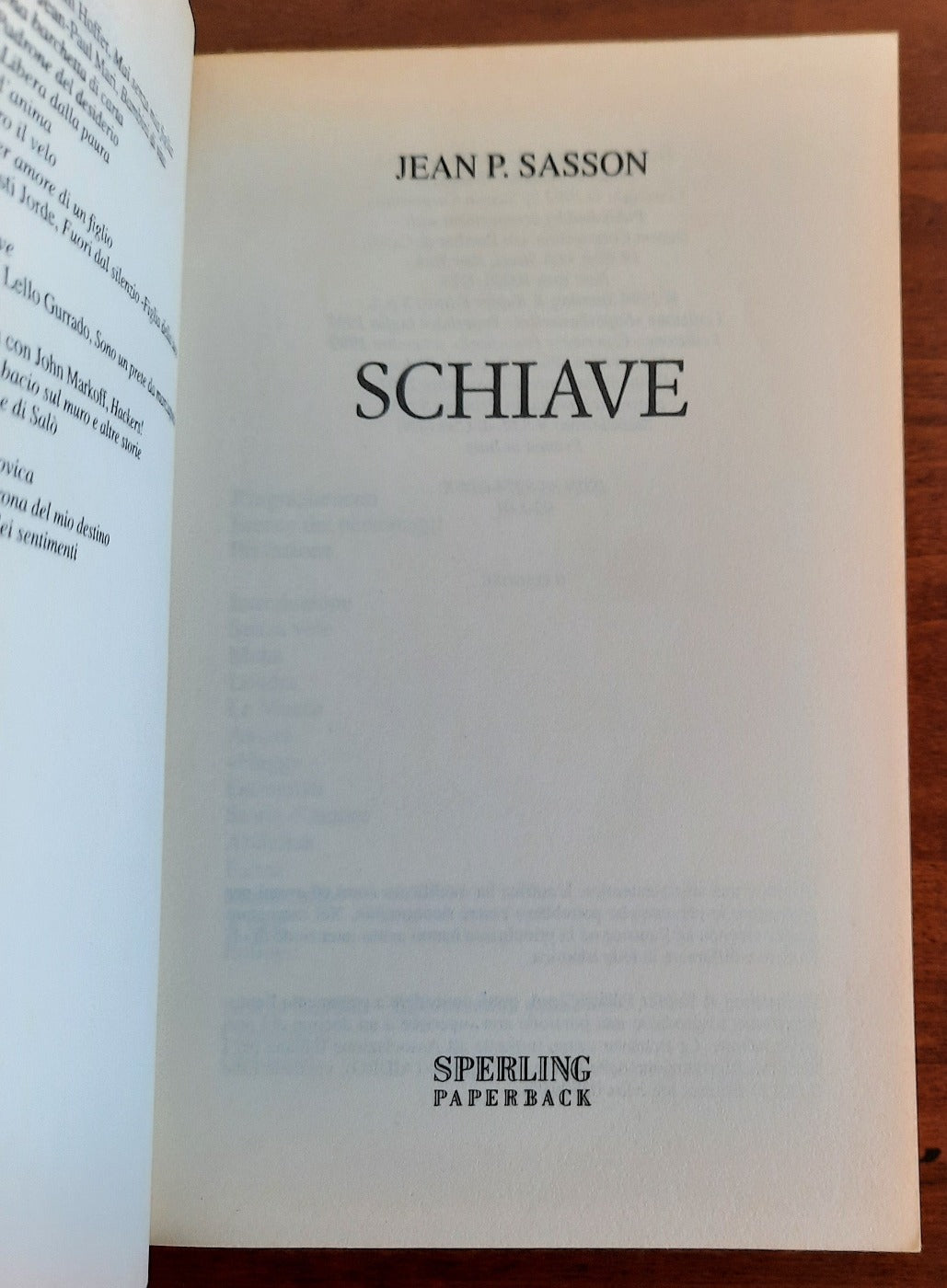 Schiave - Sperling Paperback - Libreria Biellese