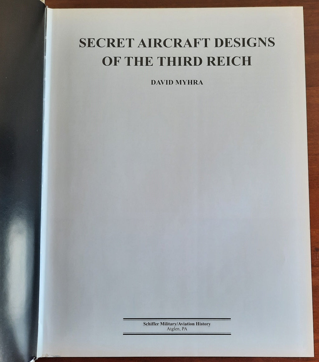Secret aircraft designs of the Third Reich - Libreria Biellese