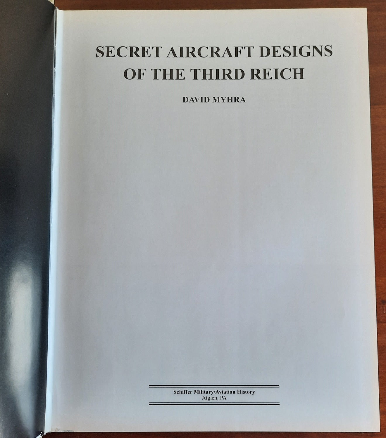 Secret aircraft designs of the Third Reich