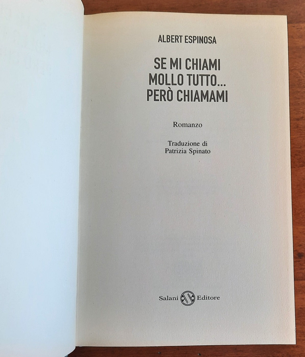 Se mi chiami mollo tutto... però chiamami - Libreria Biellese