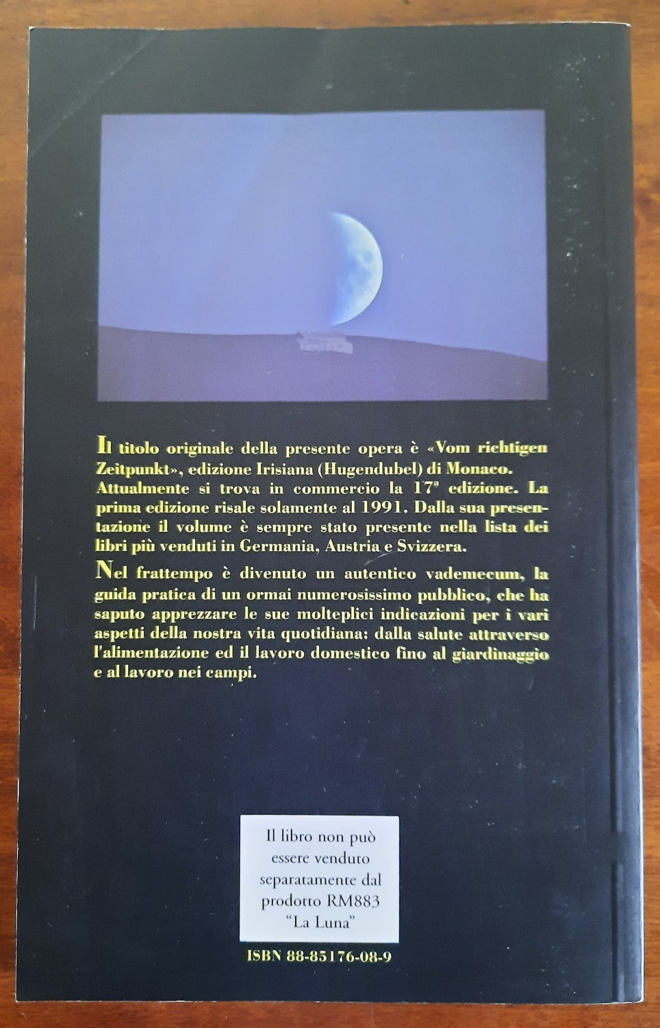Servirsi della luna. L’uso del calendario lunare nella vita quotidiana - Libreria Biellese
