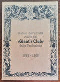 Sintesi dell’attività svolta dal Giant’s Club dalla Fondazione. 1955 - 1985 - Libreria Biellese