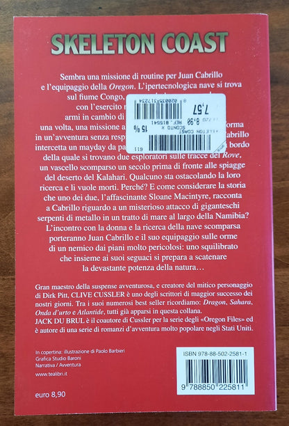 Skeleton Coast. Un’avventura del capitano Juan Cabrillo