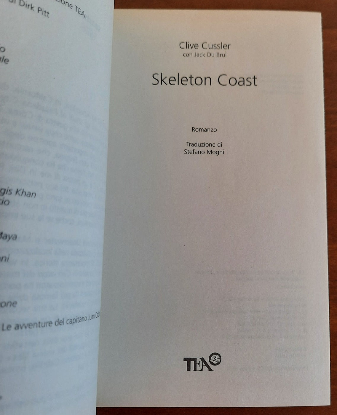 Skeleton Coast. Un’avventura del capitano Juan Cabrillo