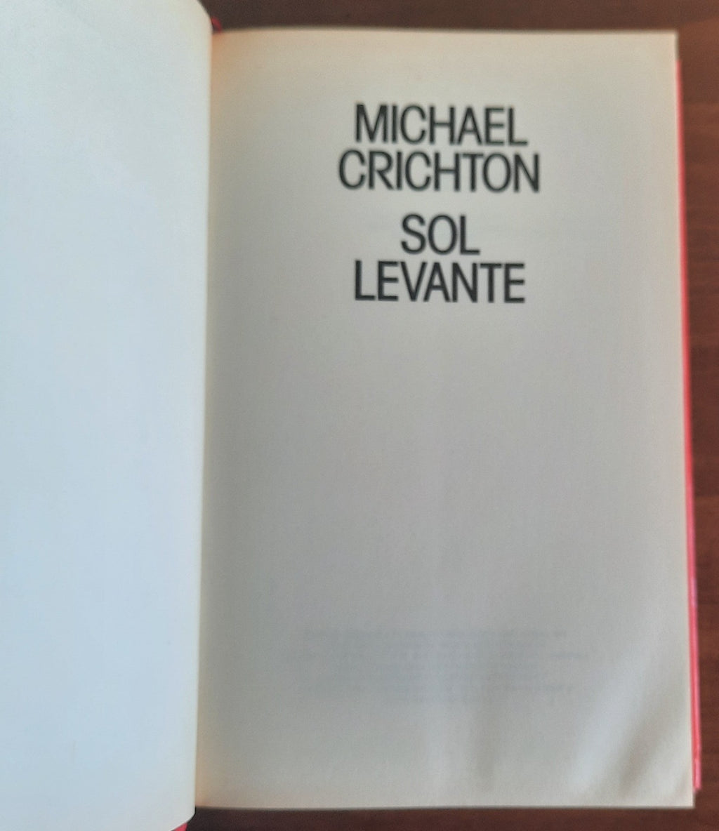 Sol Levante - Edizione Club - Libreria Biellese