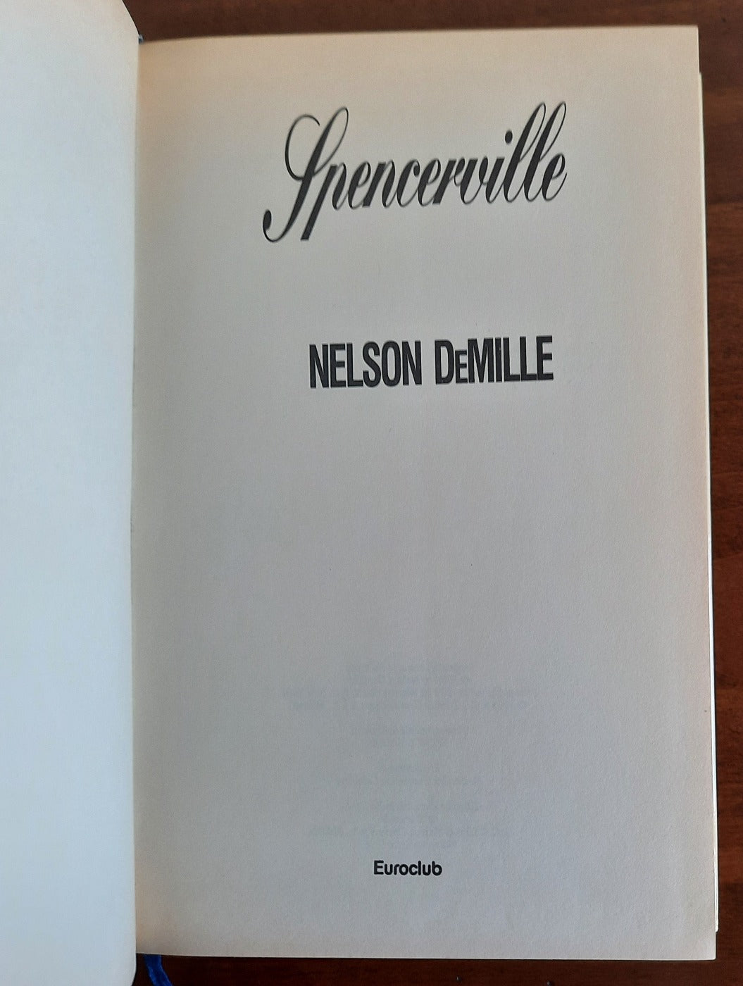 Spencerville - Nelson Demille - Libreria Biellese