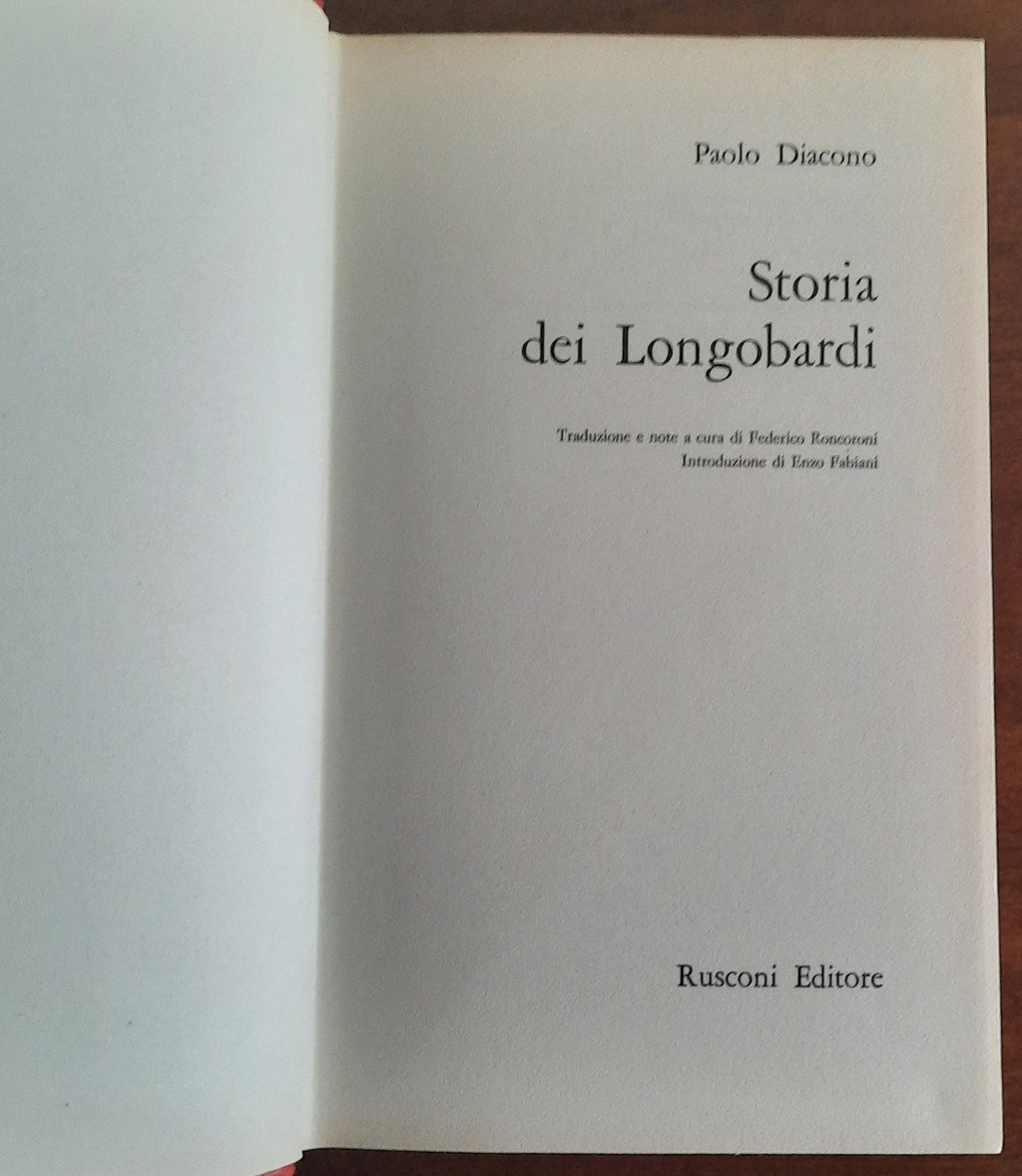 Storia dei Longobardi - Libreria Biellese