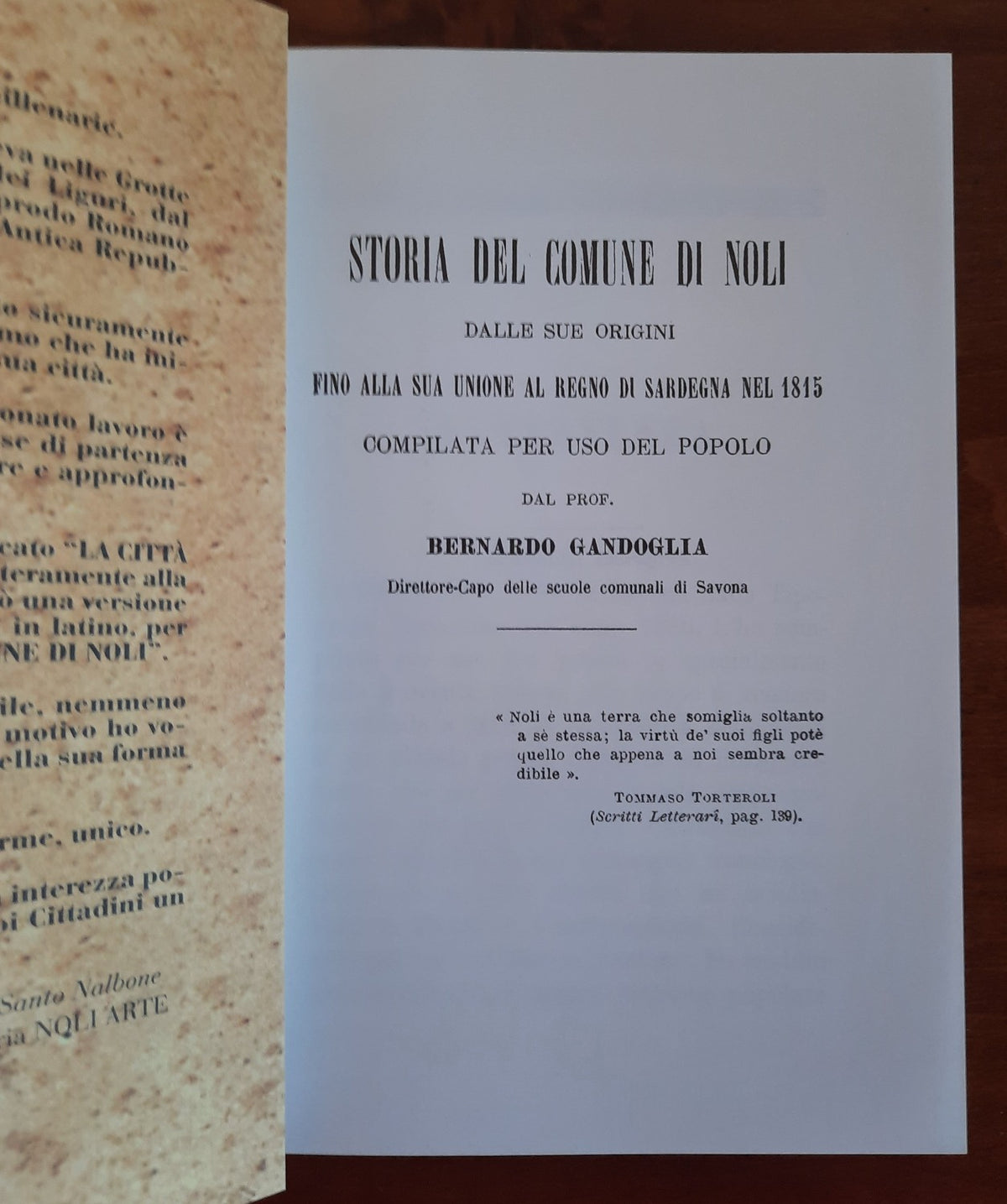 Storia del Comune di Noli dalle sue origini fino alla sua unione al Regno di Sardegna nel 1815 - Libreria Biellese