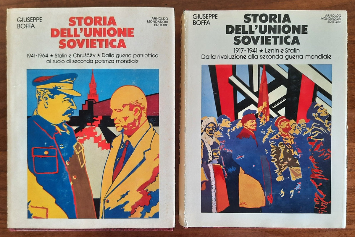 Storia dell’Unione Sovietica 1917 - 1941 e Storia dell’Unione Sovietica 1941 - 1964 - 2 vol. - Libreria Biellese