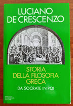 Storia della filosofia greca - 1 - I Presocratici e 2 - Da Socrate in poi - Libreria Biellese